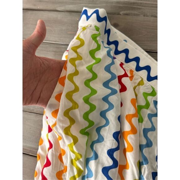 ModCloth rainbow art teacher midi skirt‎ NWOT Size 4X - Picture 9 of 13